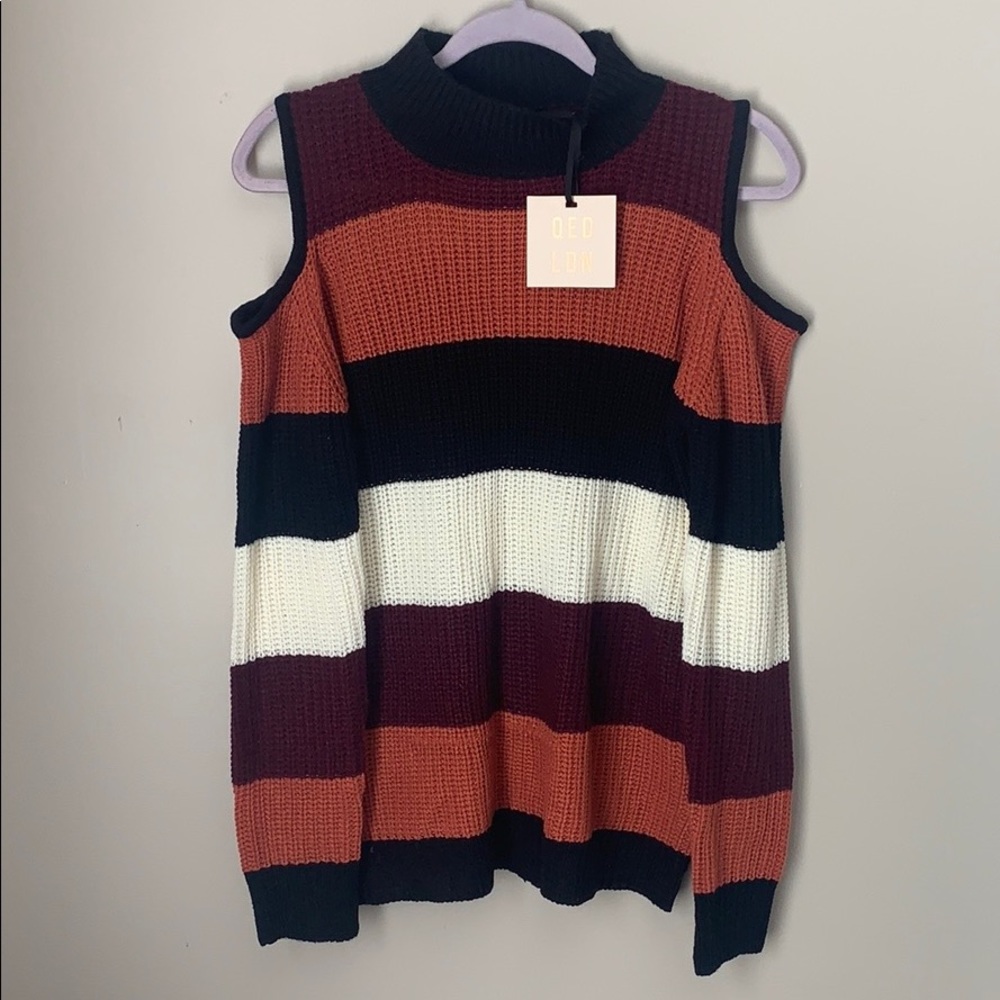 NWT! Striped Turtleneck